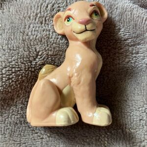 Vintage Disney The Lion King Nala Plastic Figure 2” toy cake topper.